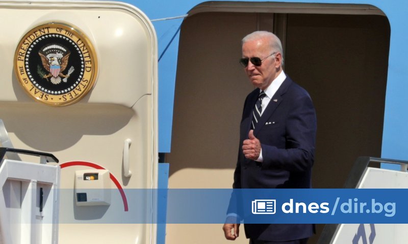 Президентът на САЩ Джо Байдън пристигна в египетския курорт Шарм
