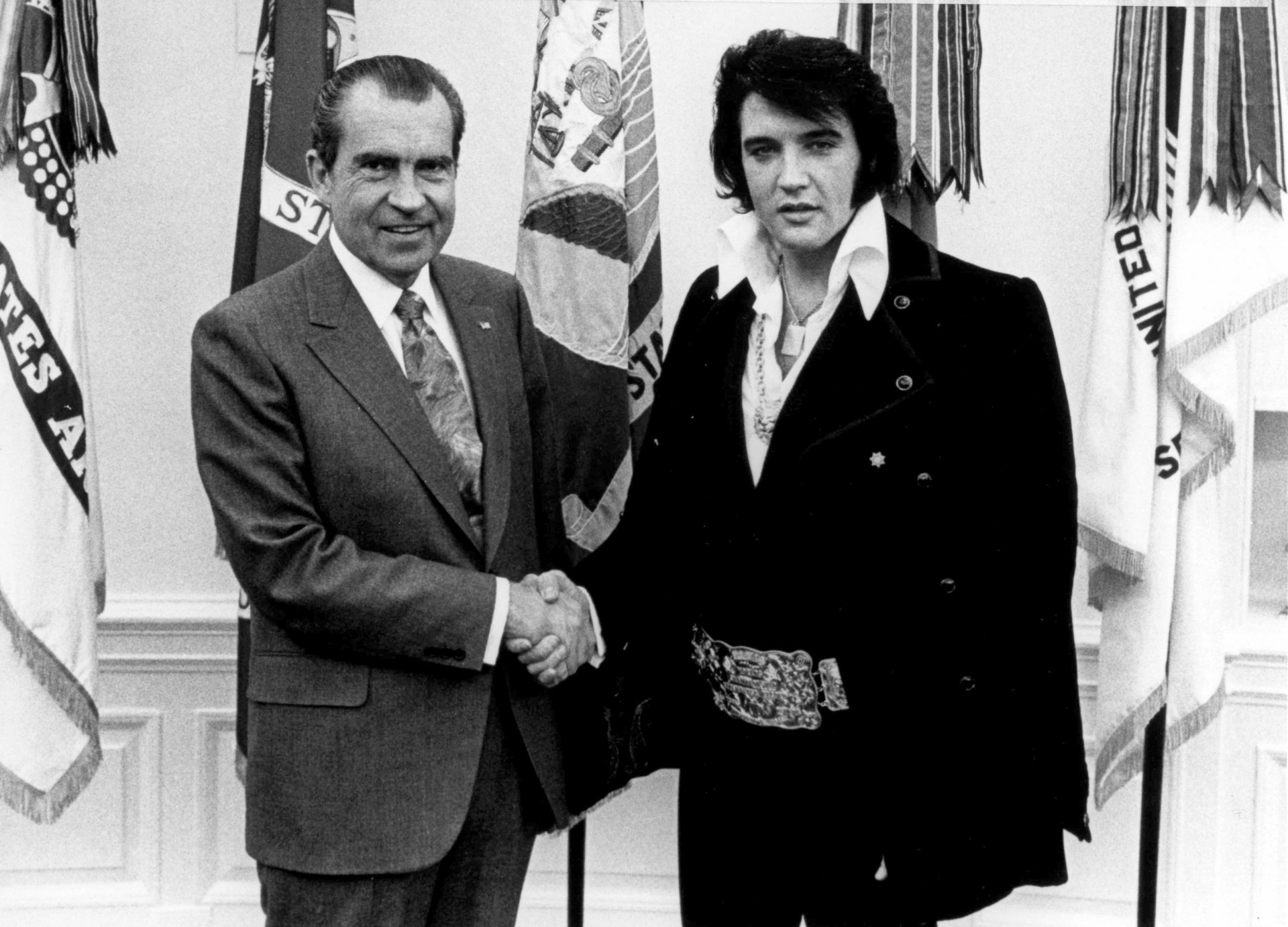 С президента Никсън