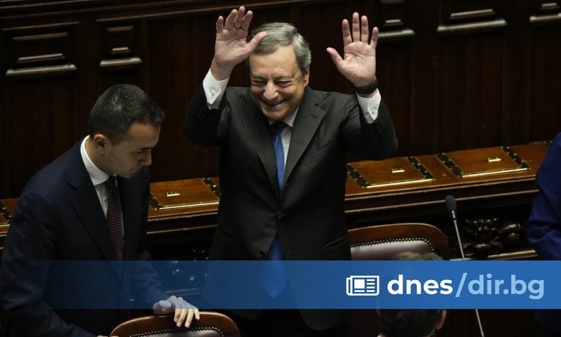 Марио Драги вече не е премиер на Италия и засега