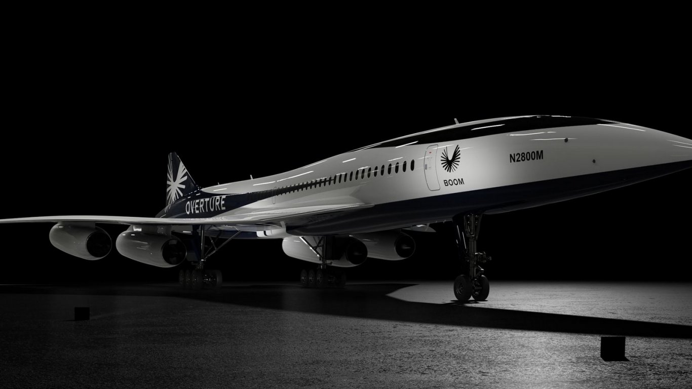 Boom Supersonic показа най-бързия пътнически самолет в света