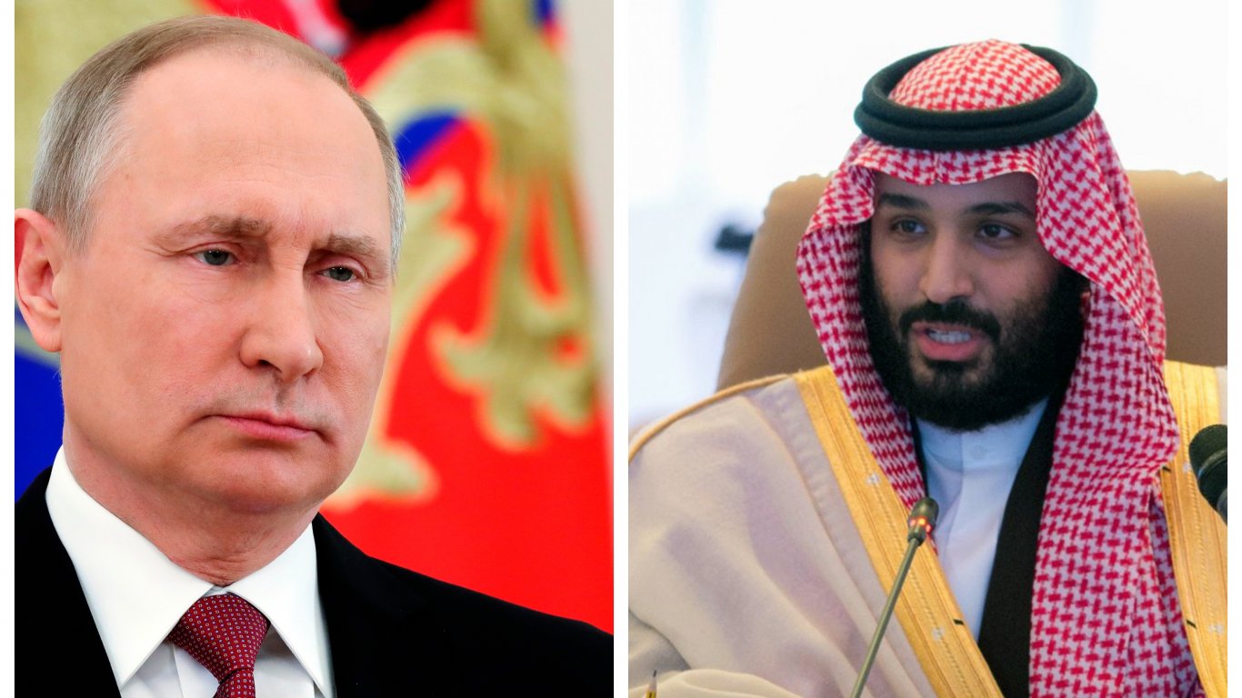 Путин и саудитският принц се споразумяха на продължат сътрудничеството на петролния пазар