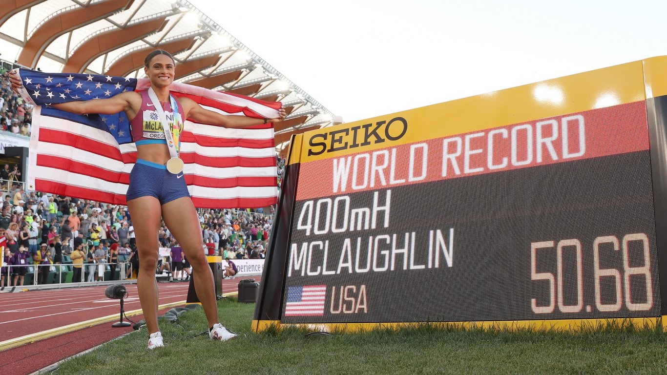 Нов световен рекорд осигури златото на американката Маклафлин