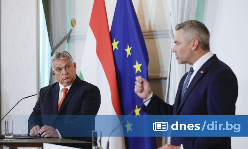 Изявлението на австрийския канцлер Карл Нехамер за издигане на повече