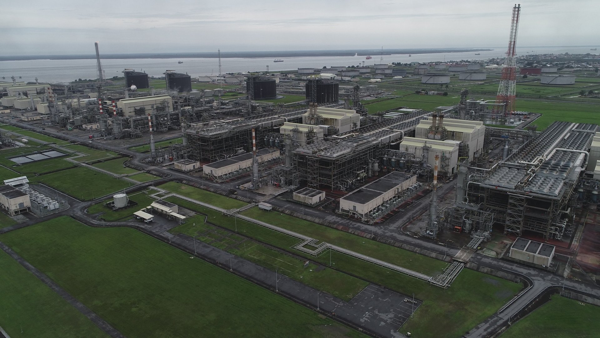 Съоръжение на нигерийската компания за втечнен природен газ Nigeria LNG