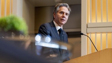 На фона на очертаващата се контраофанзива на украинските сили Блинкън