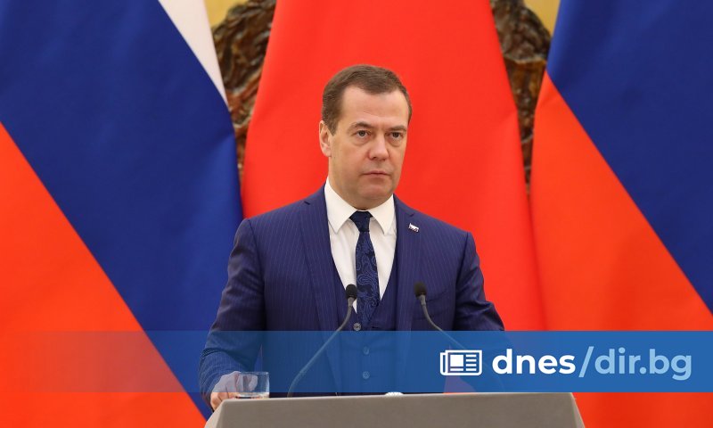 Заместник-председателят на Съвета за сигурност на Русия Дмитрий Медведев написа