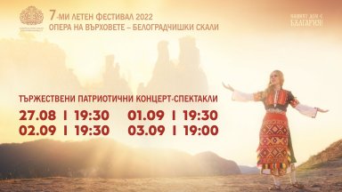 "Пазителите" открива тетралогията от тържествените концерт-спектакъла пред Белоградчишките скали