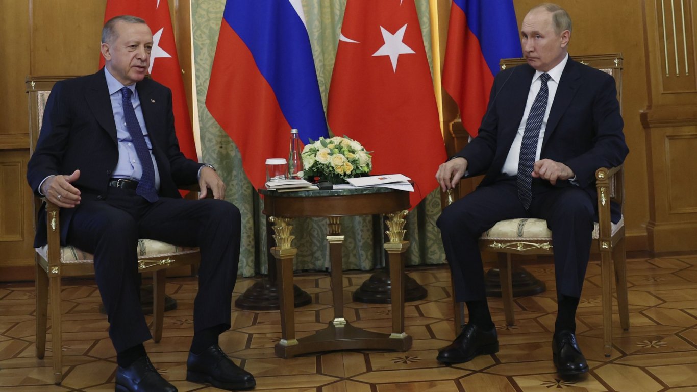 Приключи 4-часовата среща Путин-Ердоган: Какво се договориха двамата