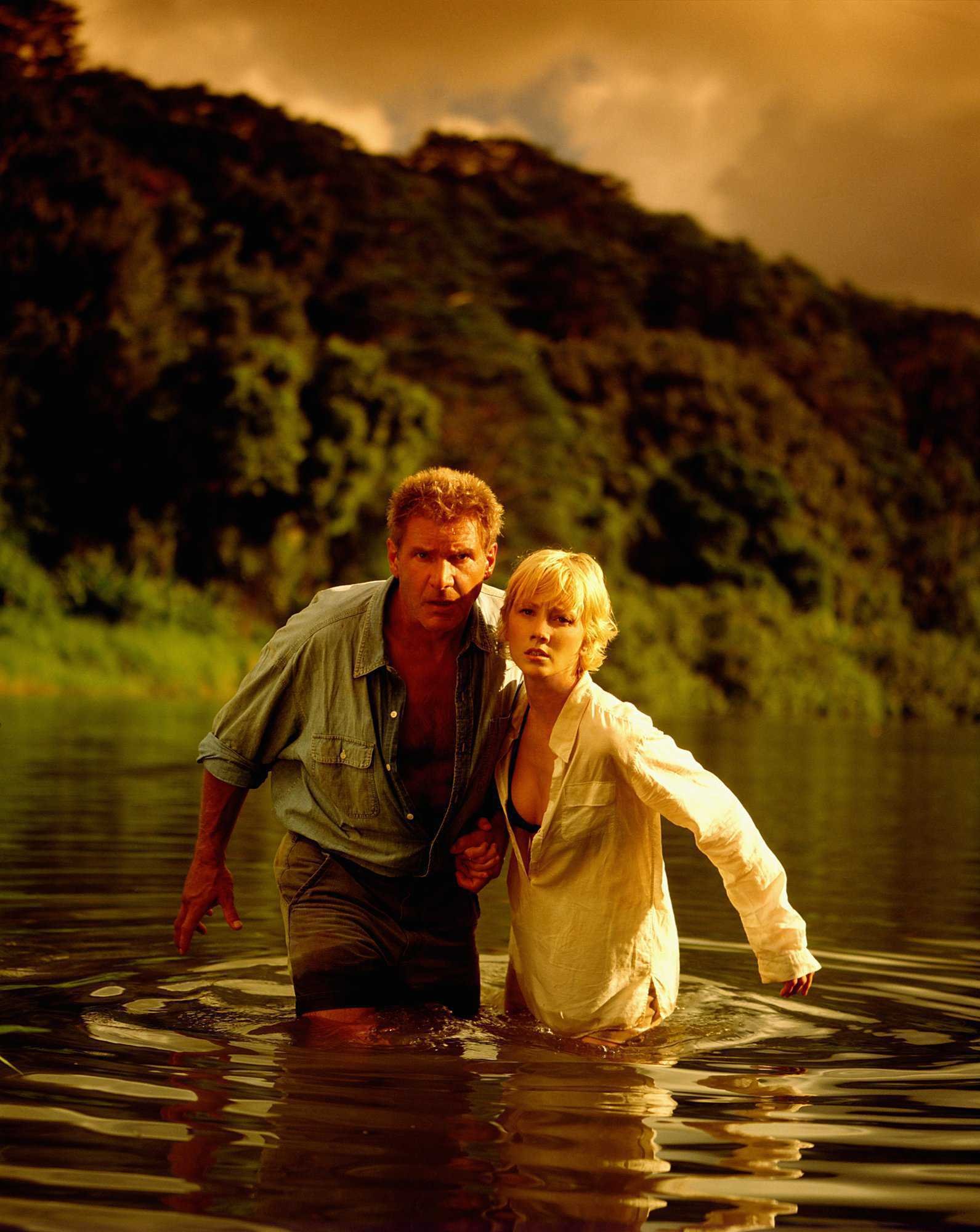 Ann and Harrison Ford c "Six days, seven nights"