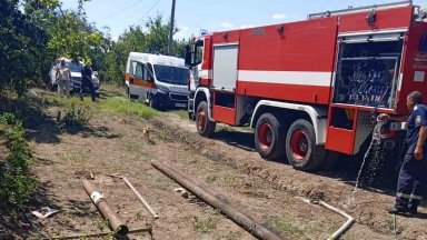 Три пожара горят в Бургаско, при един от тях има жертва