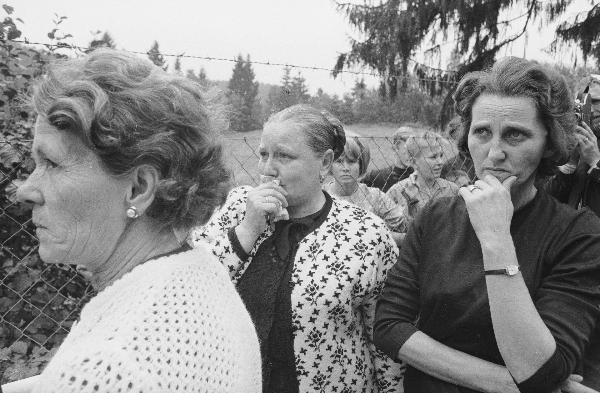 23 август 1968 г. - роднини, приятели, майки на бягащите на германо-чехословашката граница 