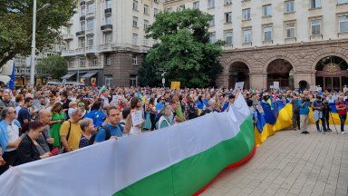 Протестът срещу възобновяването на доставките от Газпром се сля с