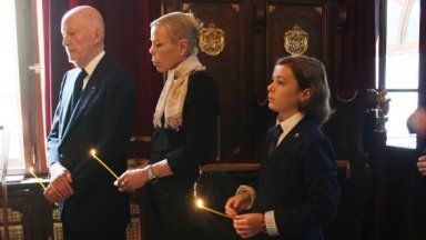 В параклиса на двореца Врана беше отслужена панихида за 79 ата