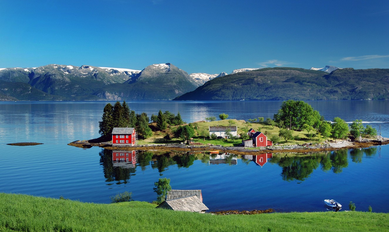 Норвежката природа е величествена и смиряваща 