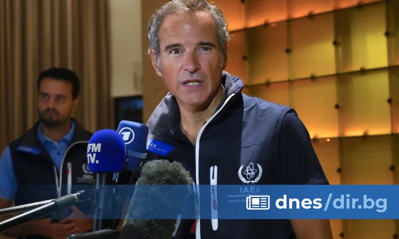 Екипът на Международната агенция за ядрена енергия (МААЕ) е на