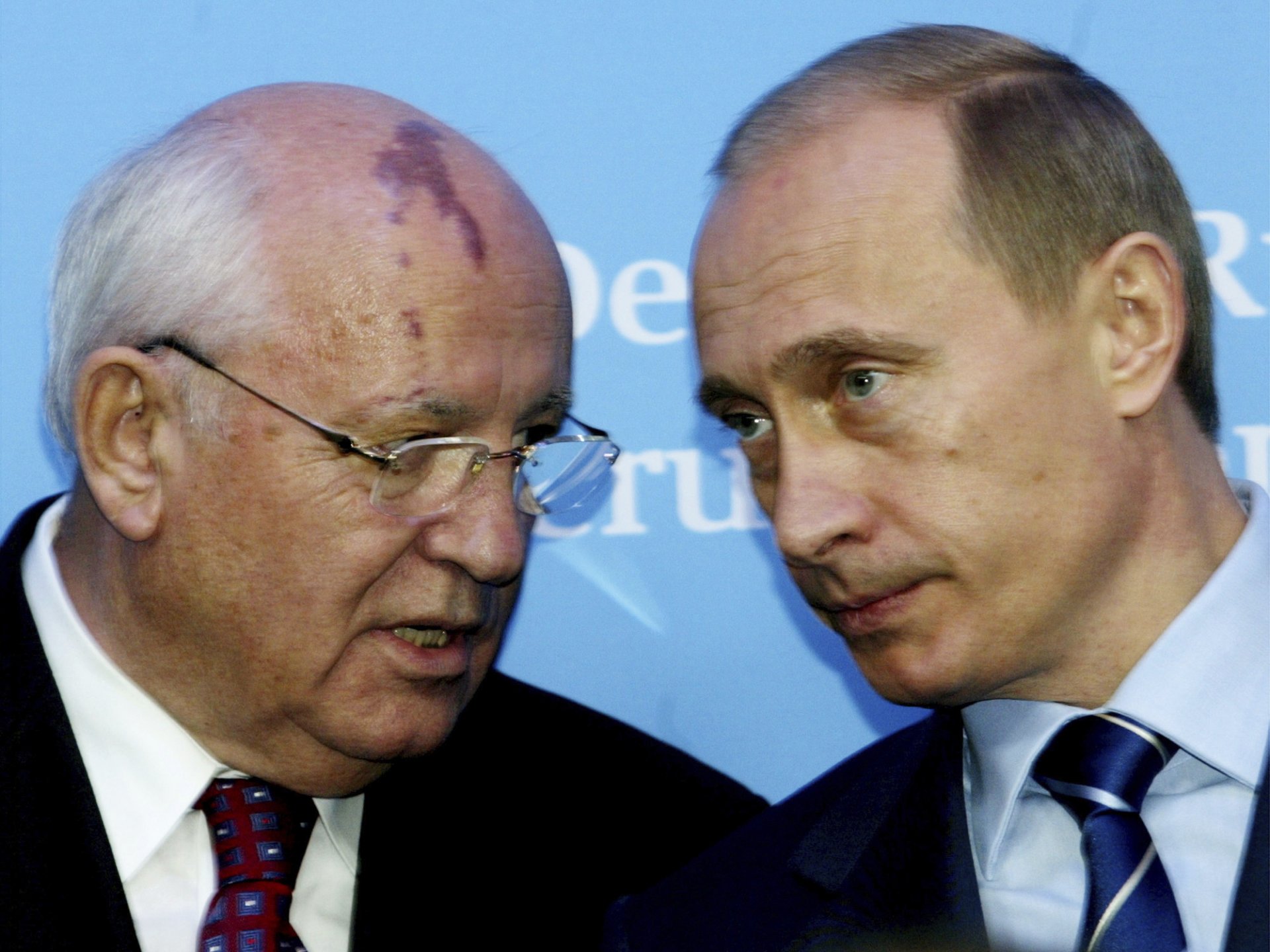 Първоначално Горбачов симпатизира на Владимир Путин заради неговата позиция против реформите на Борис Елцин