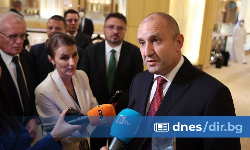 Президентът Румен Радев категорично заяви, че в България няма да