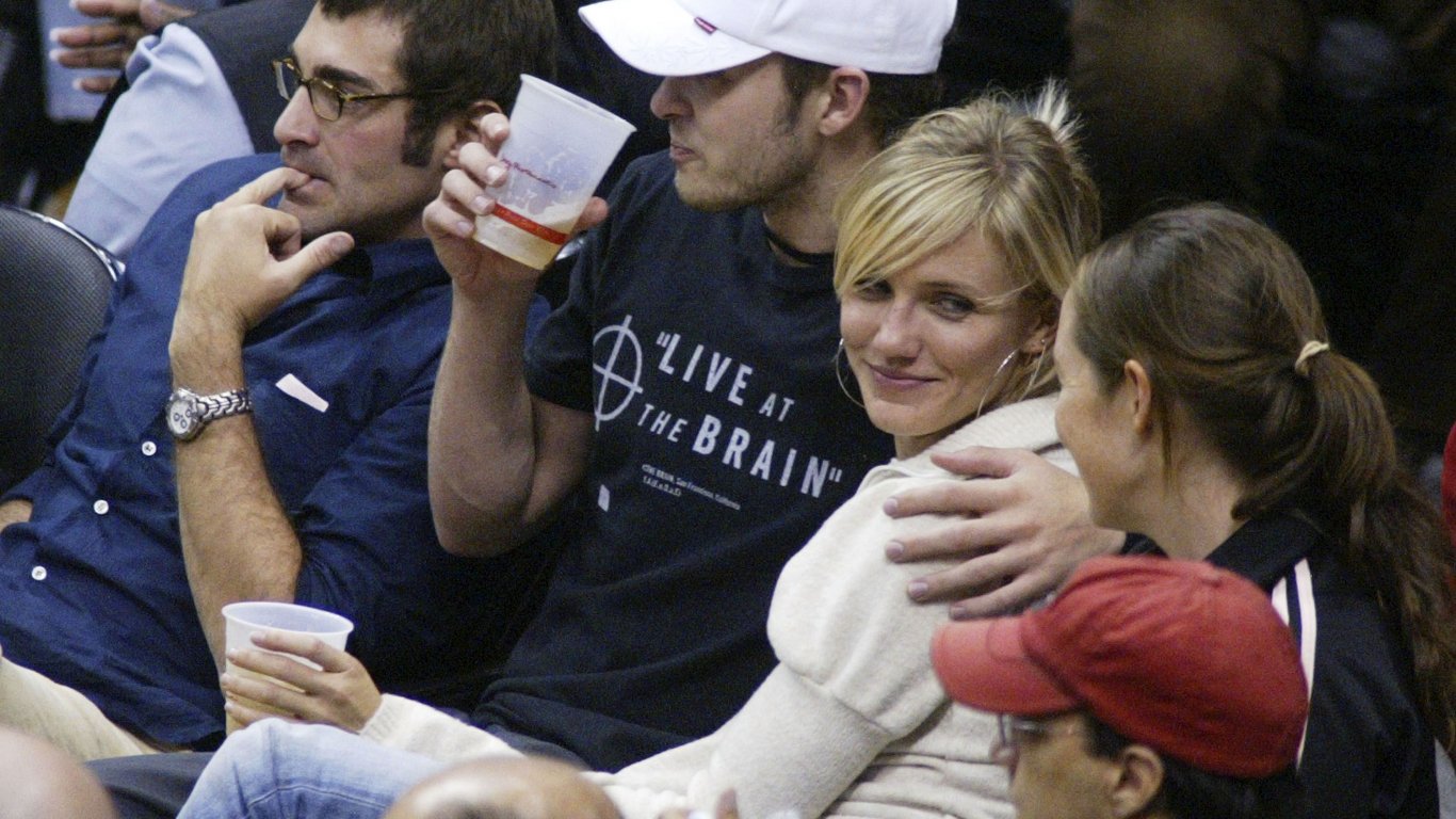 Джъстин Тимбърлейк и Камерън Диас