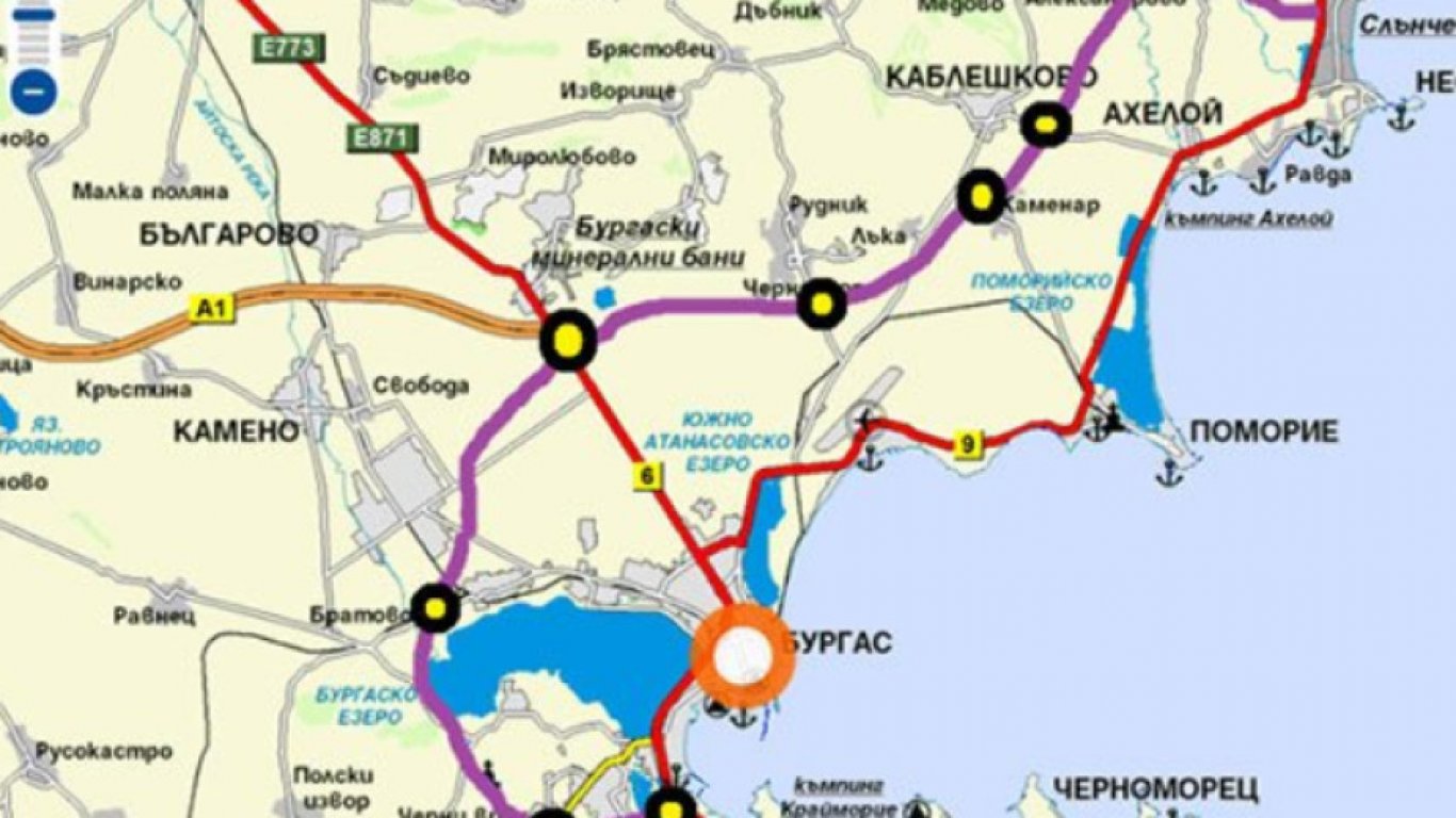 Прекратен е проектът за доизграждането на АМ "Черно море"