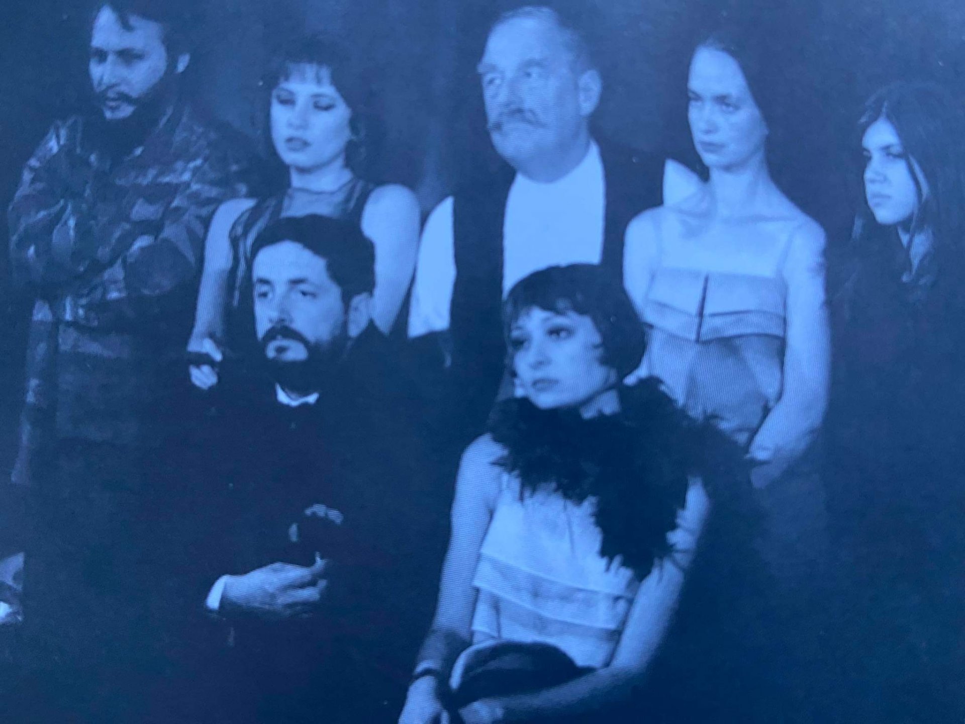 "Аморе десперато" в Театър "София", където Красмира Кузманова-Кокран играе жена на Коста Цонев, 1997 г