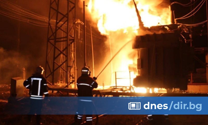 Голяма част от Източна Украйна потъна в мрак, след като