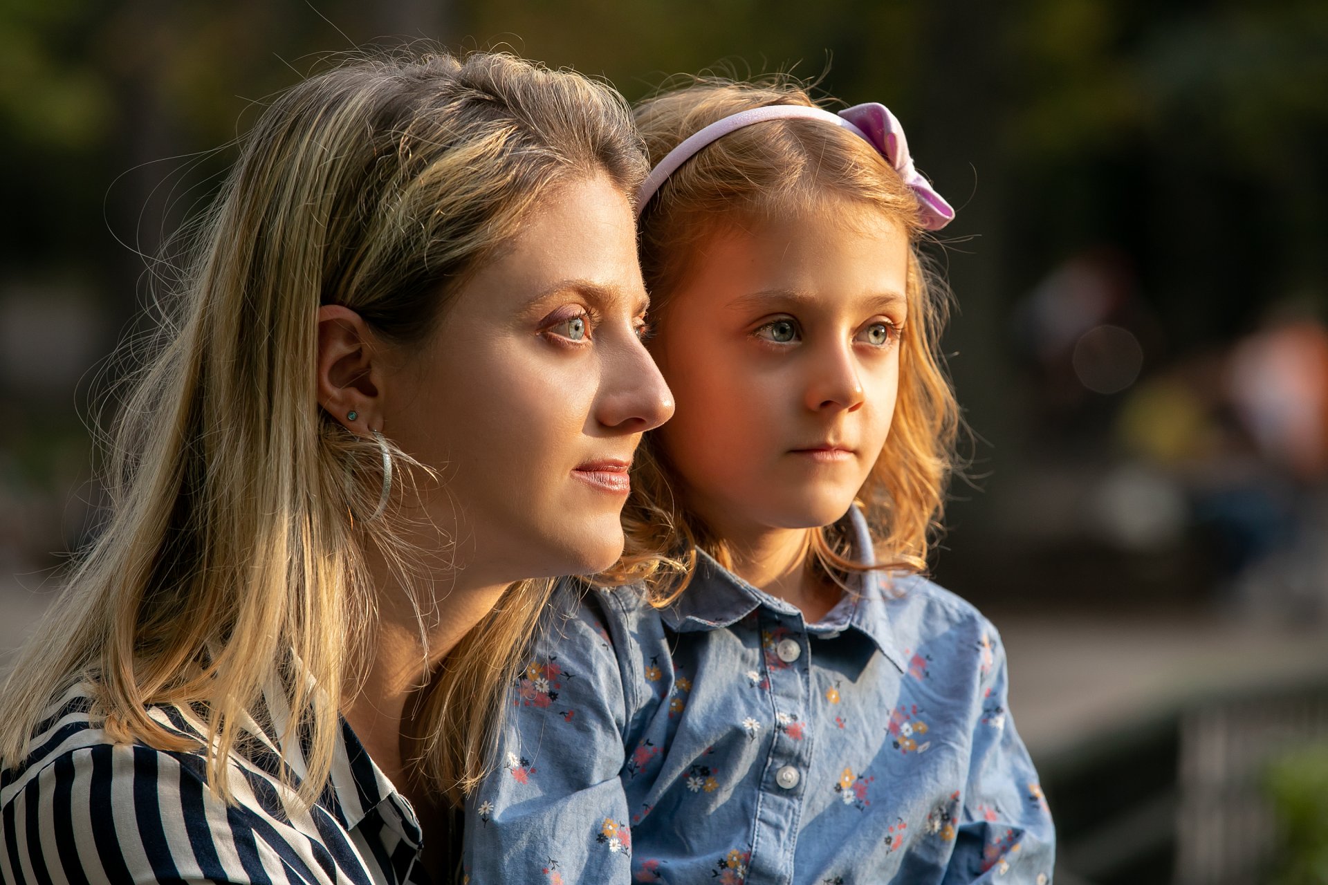 Журналистът на Impressio Юлия Владимирова с дъщеря си София 