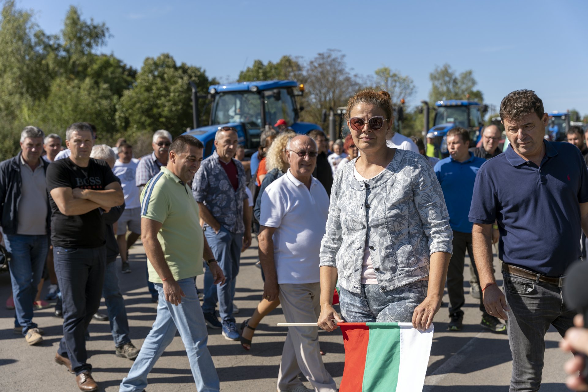 В Добрич фермерите излязоха на пътя