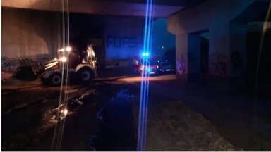  
Автовоз падна от мост на пътен възел Даскалово съобщи регионалният