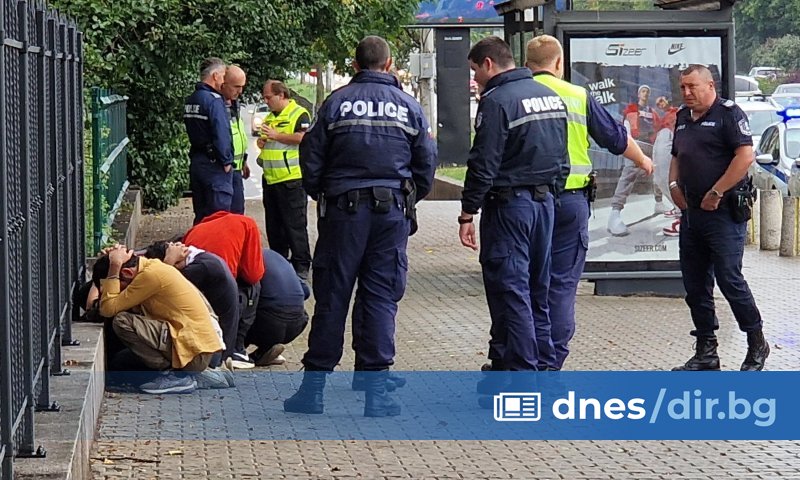 Столичната полиция задържа 20-годишен неправоспособен мъж е арестуван в центъра