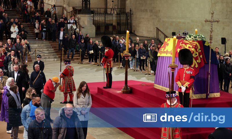 Погребението на кралица Елизабет Втора налага Лондон да организира най-голямата