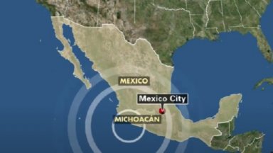 Силно земетресение разлюля Мексико като се съобщава за сила от