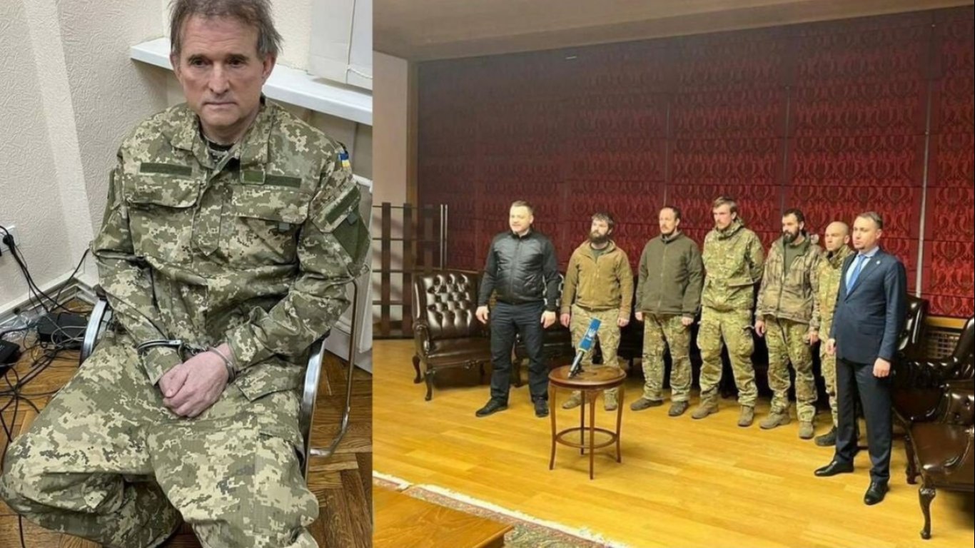 Украйна размени с Русия арестувания Медведчук за пленените в "Азовстал"