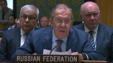 Руският външен министър Сергей Лавров отхвърли на заседанието на Съвета