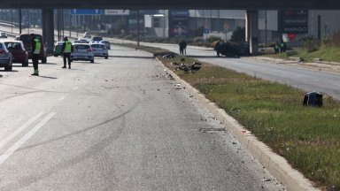 Патрулният автомобил движил се успоредно с този на Димитър Любенов