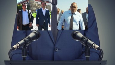 Съпредседателите на Продължаваме промяната Кирил Петков и Асен Василев са