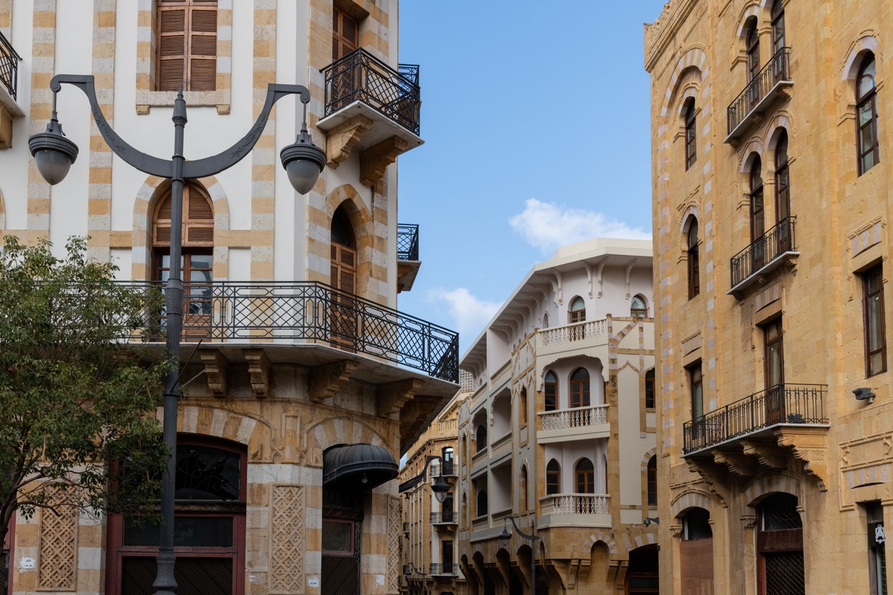 French colonial style houses are part of Beirut's history