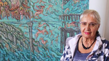 Надежда Кутева е 39-ият носител на националната награда за живопис "Захарий Зограф"