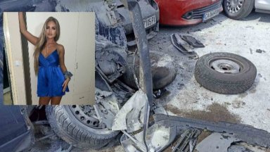 18 годишната Диана Мандакова която помете пет автомобила в столичния квартал