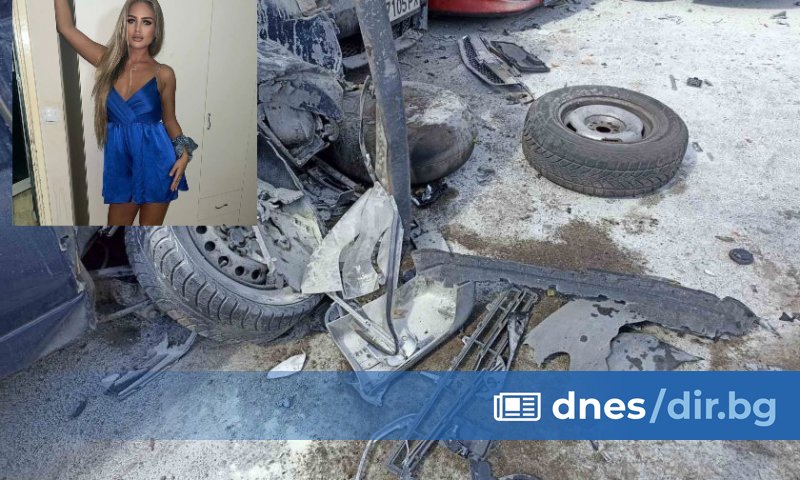 18-годишната Диана Мандакова, която помете пет автомобила в столичния квартал