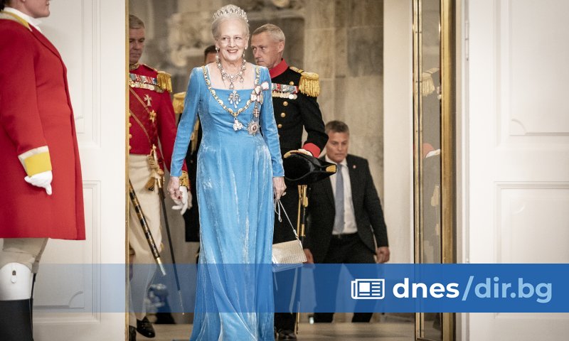 Датската кралица Маргрете Втора, която вече е най-дълго управляващият монарх