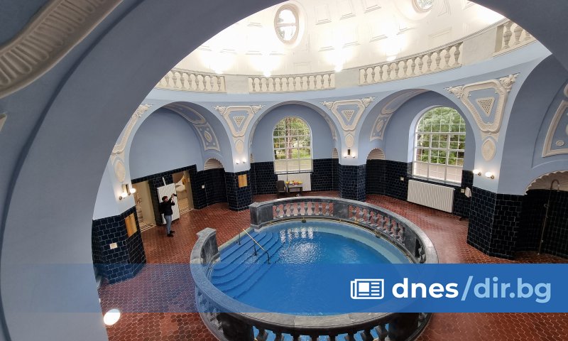 Минералната баня в Банкя отвори врати за граждани днес. Посетителите