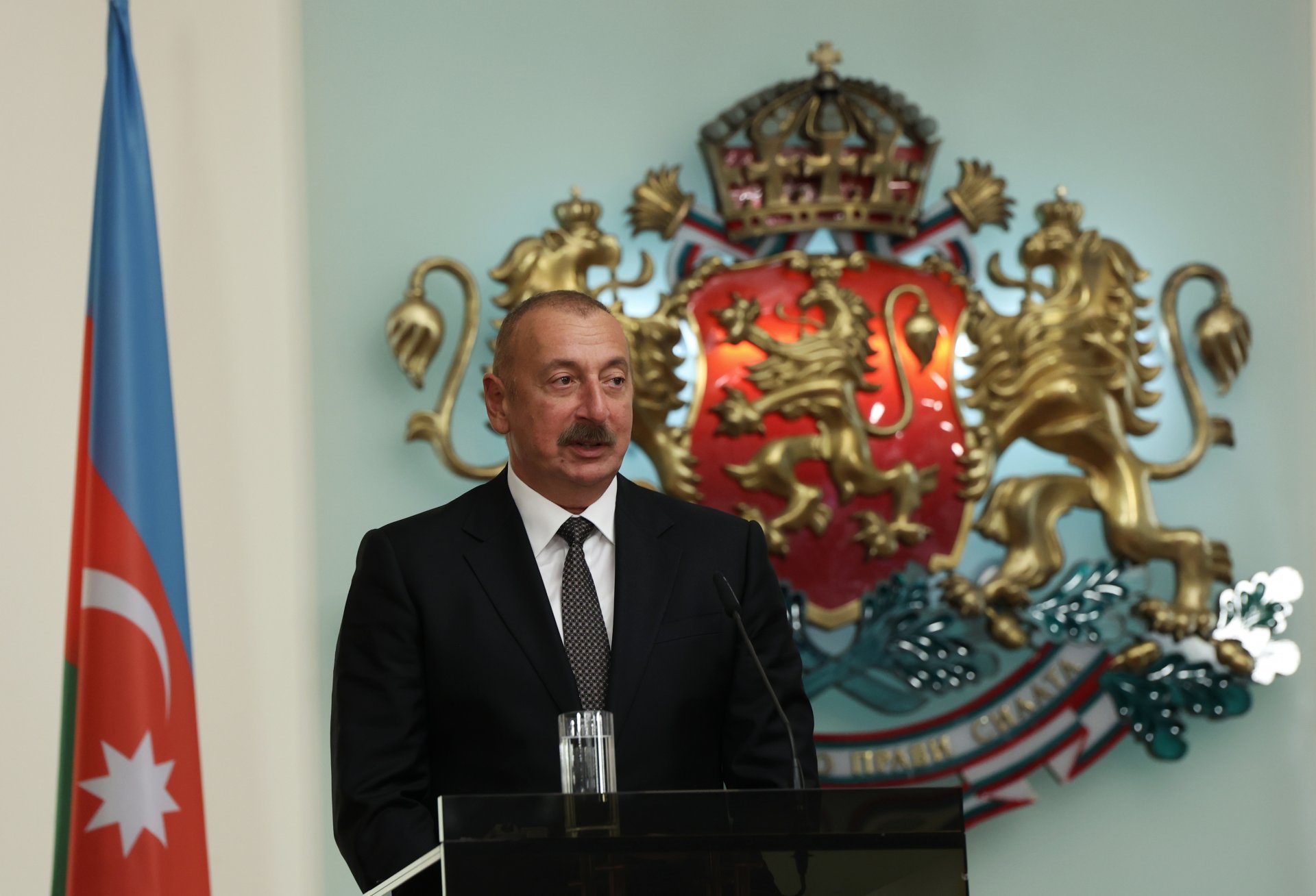 Илхам Алиев след среща с президента Румен Радев в София