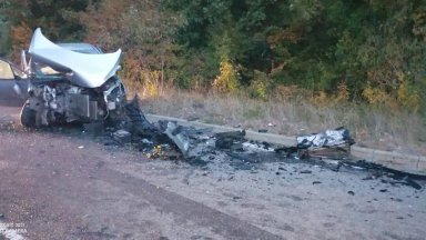 44 годишен шофьор загина при катастрофа на пътя между Бургас и