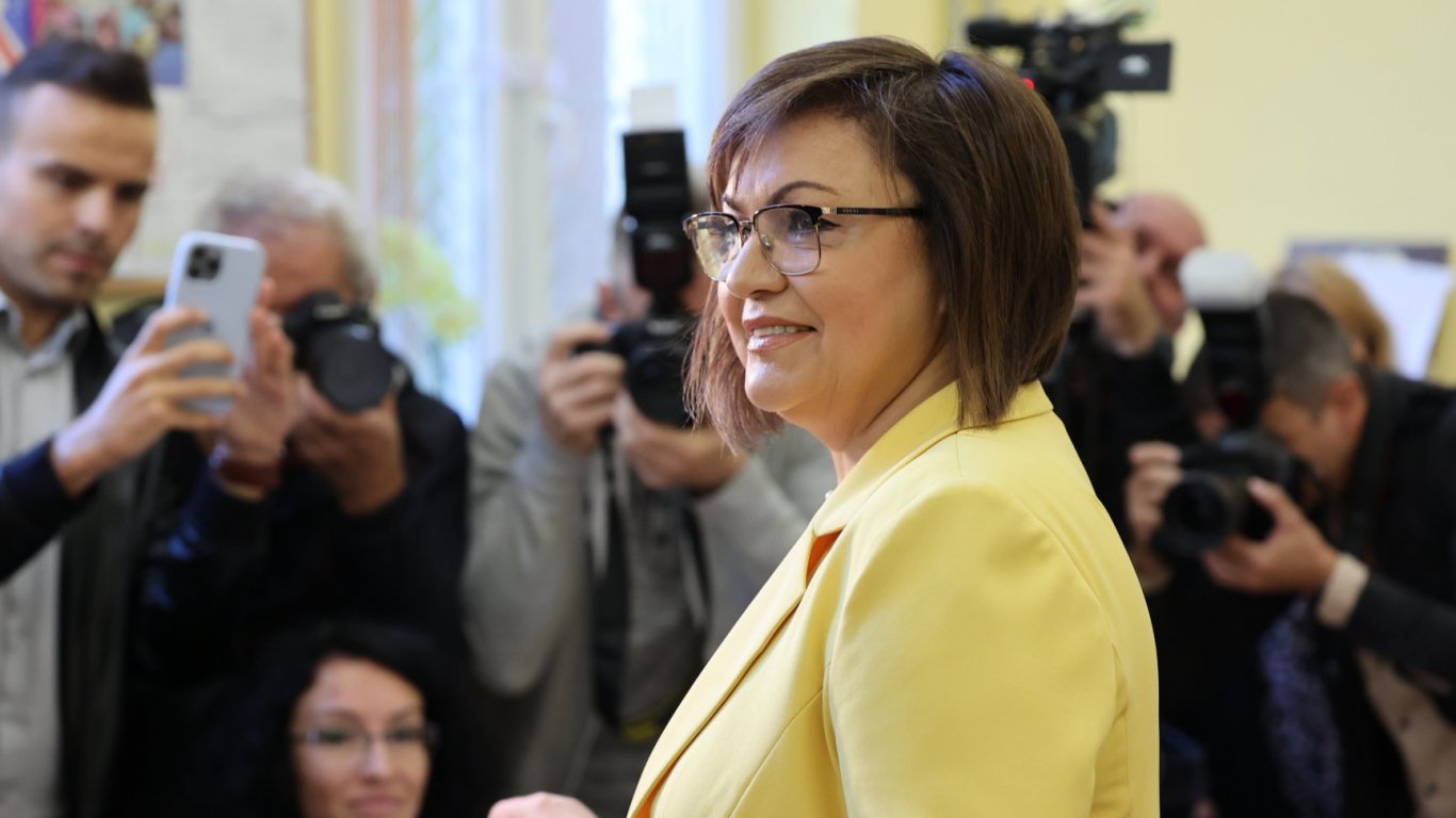 Корнелия Нинова гласува за сигурност и спокойствие във всеки български дом