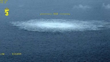 Няколко дни преди появата на течовете от газопровода Северен поток