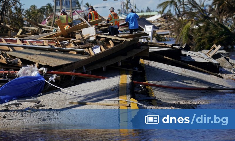Броят на жертвите на урагана Иън в САЩ продължава да расте,