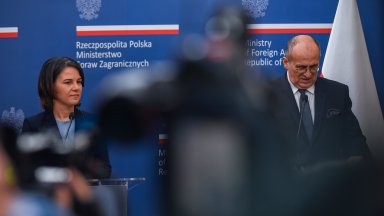 Германската външна министърка Аналена Бербок уведоми полския си колега Збигнев