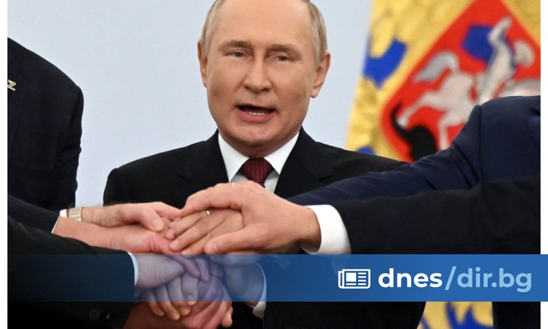 Руският президент Владимир Путин подписа федерални закони за ратифициране на