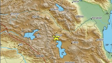 Земетресение с магнитуд 5 7 разлюля днес Северозападен Иран предаде Ройтерс