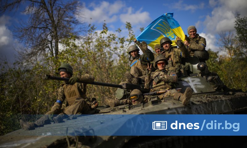 Украинските въоръжени сили са напреднали до 20 километра отвъд река